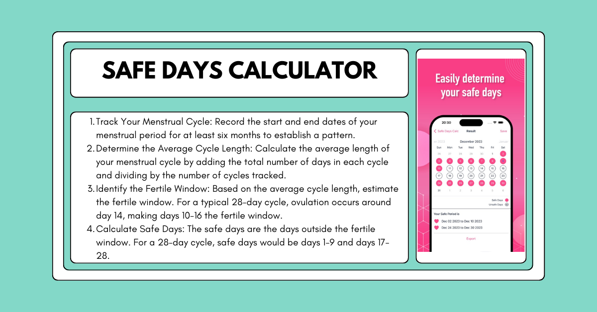 Safe Days Calculator